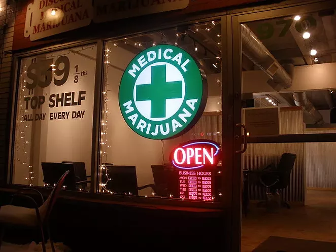 Nope, Texas doesn't have anything like this Colorado dispensary. At least not yet. - WIKIMEDIA COMMONS