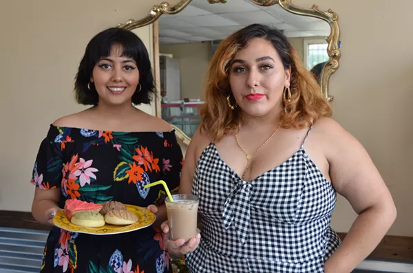 Crisaeus Valadez (left) and Kayla Matta (right) are reopening Sunshine Bakery. - JESS ELIZARRARAS