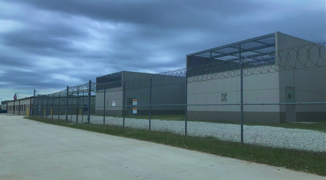 Human Rights First's report was based on interviews with 147 detainees at border facilities such as this one. - VIA HUMAN RIGHTS FIRST