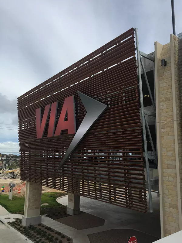 VIA Metropolitan Transit will host a ceremonial grand opening for its largest Park and Ride facility on Saturday. - MEGAN RODRIGUEZ