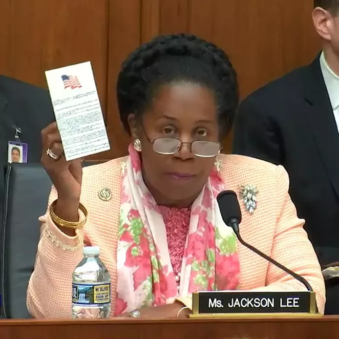 Sheila Jackson Lee is one of only three women elected to represent the state of Texas at the federal level. - VIA SHEILA JACKSON LEE'S FACEBOOK PAGE