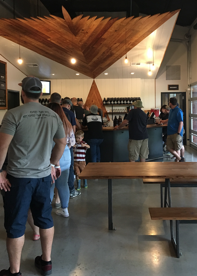 Tasting room at Family Business Brewery - RON BECHTOL