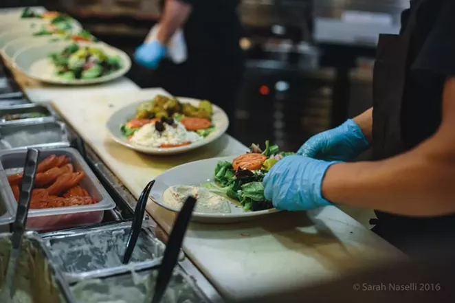 SARAH NASELLI FOR PASHA MEDITERRANEAN GRILL