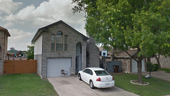 The home is located behind Big Country Elementary School, which can be seen in the background. - GOOGLE MAPS
