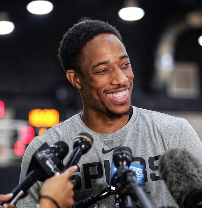 DeMar DeRozan: Every day improves. Our communication with each other is excellent. - INSTAGRAM / SPURS