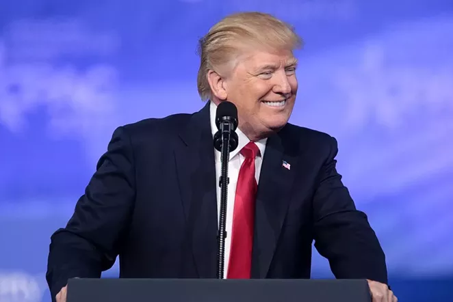 President Trump's promise to expedite removal of border crossers has taken a step back thanks to the shutdown he engineered. - GAGE SKIDMORE (WIKIMEDIA COMMONS)