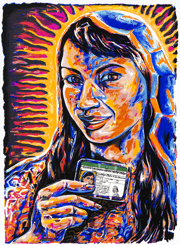ISABEL MARTINEZ, VG GOT HER GREEN CARD