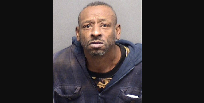 Bruce Jones, 49, was arrested Wednesday morning after spray-painting two buildings within a week. - BEXAR COUNTY JAIL