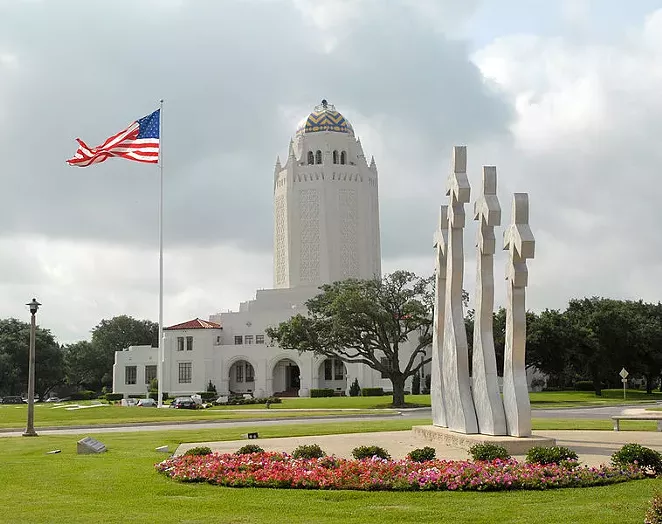 New construction at San Antonio military facilities such as Randolph Air Force Base could be jeopardized by the Trump Administration's emergency declaration, experts warn. - RICH MCFADDEN (U.S. AIR FORCE PHOTO)