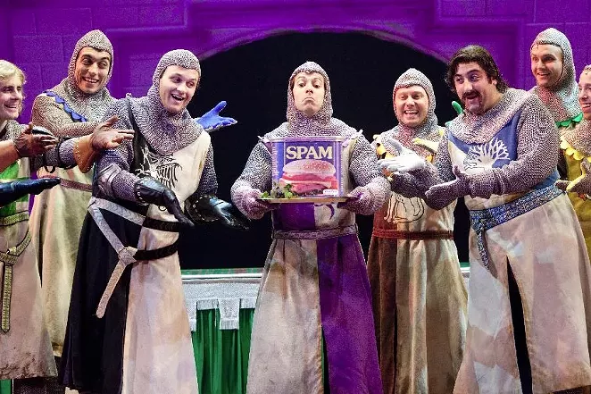 COURTESY OF MONTY PYTHON'S SPAMALOT