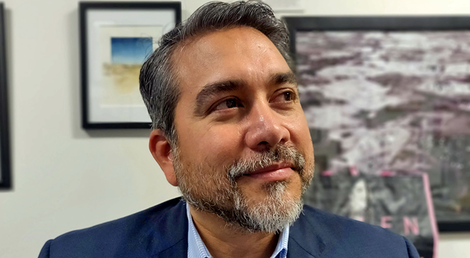 Councilman Roberto Treviño kept his District 1 seat, besting a well-funded competitor. - JADE ESTEBAN ESTRADA