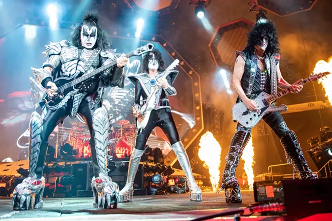 Members of KISS decimate San Antonio. - JAIME MONZON