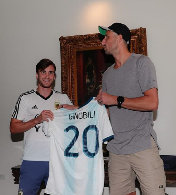 ginobili argentina jersey