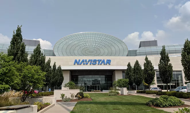 Navistar's headquarters building in Lisle, Illinois - DISMAS