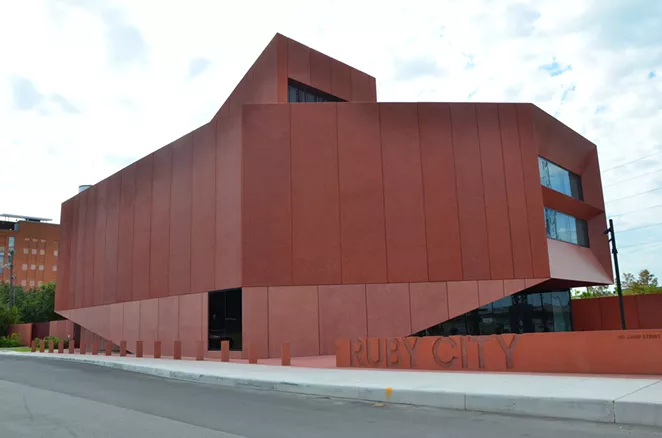 Ruby City architect Sir David Adjaye has likened the building to “a little temple for art.” - BRYAN RINDFUSS