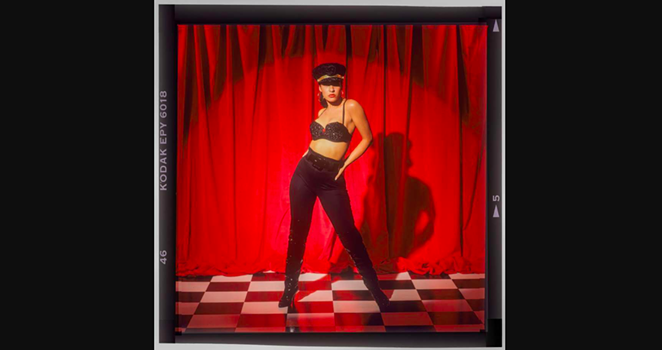 Selena is shown in a 1992 print from photographer John Dyer. - JOHN DYER