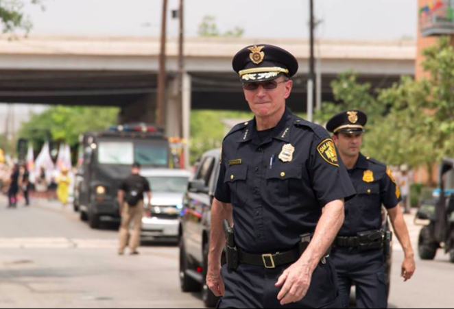 Top cop William McManus expressed frustration in a recent case where a fired officer was reinstated after arbitration. - FACEBOOK / SAPD
