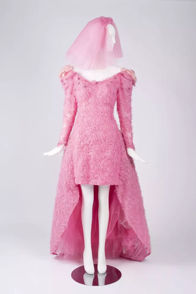 Victor Costa, Wedding dress, 1992. - COURTESY OF THE MCNAY ART MUSEUM