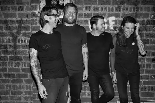 Against Me! is all smiles. - FACEBOOK / AGAINST ME!
