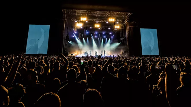 Nine Inch Nails performs at 2018's River City Rockfest. - COURTESY OF SPURS SPORTS & ENTERTAINMENT