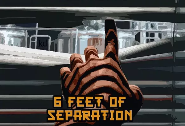6 Feet of Separation is a new 7.4% ABV triple-dry hopped hazy IPA from Weather Souls Brewery. - FACEBOOK / WEATHER SOULS