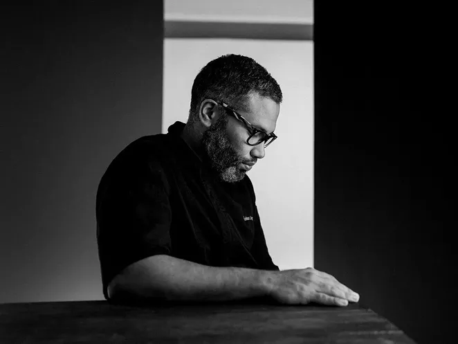 Geronimo Lopez of Botika at the Pearl ultimately decided against reopening his dining room. - JOSH HUSKIN