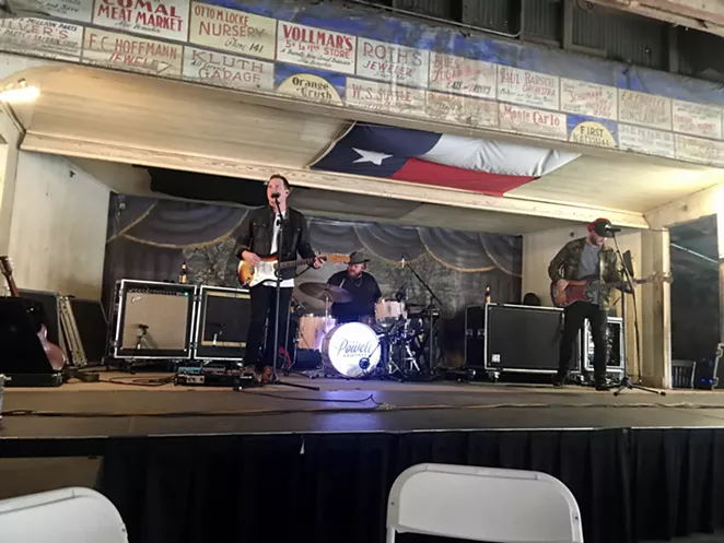 The Powell Brothers perform at Gruene Hall on the first night the dance hall has hosted live music since the pandemic. - COURTESY OF THE POWELL BROTHERS