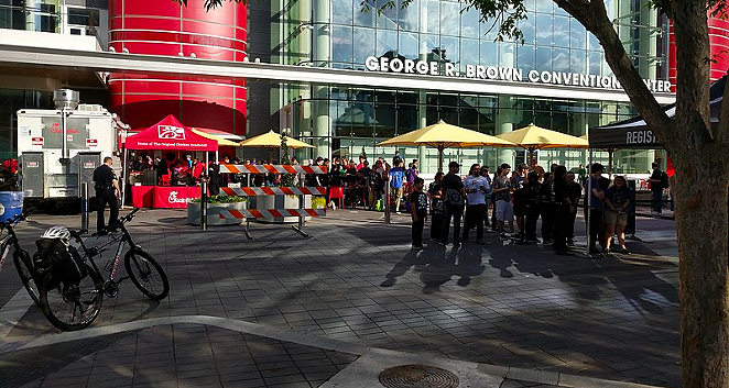 The Texas Republican convention will take place in July at Houston's George P. Brown Convention Center. - WIKIMEDIA COMMONS / LEIJURV