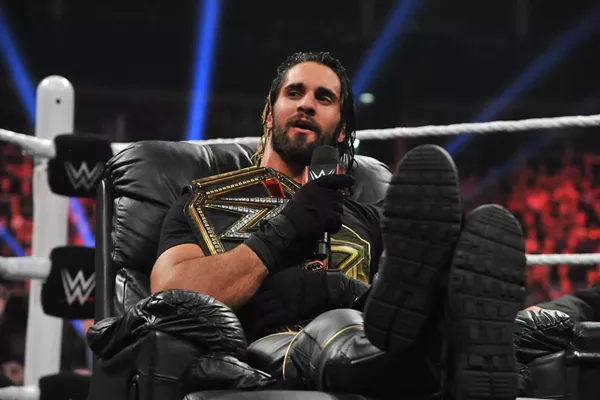 WWE World Heavyweight Champion Seth Rollins - COURTESY