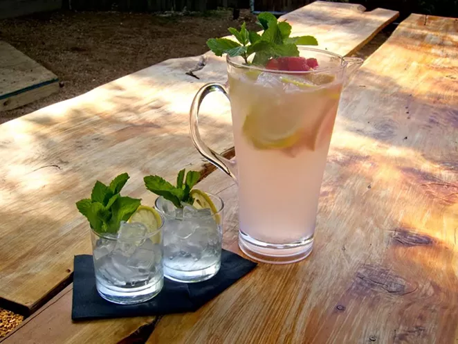 Ice-cold spiked pink lemonade from Alchemy is just one way to get turnt. - COURTESY (ALCHEMY KOMBUCHA AND CULTURE/FACEBOOK)