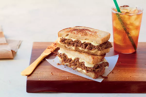 Starbucks' new BBQ Beef Brisket on Sourdough. - COURTESY