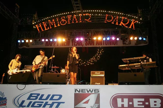 The 2012 Take Note Youth Band performing at Hemisfair Park - VIA FACEBOOK