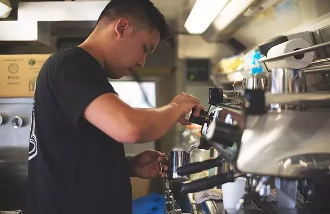 Indy Coffee Company's Alex Lee. - INDY COFFEE COMPANY/INSTAGRAM