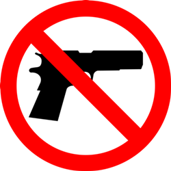 We don't know what the signs will look like, but State Rep. Diego Bernal said the signage will adhere to Texas statutes that govern concealed and open carry signs. - WIKIMEDIA