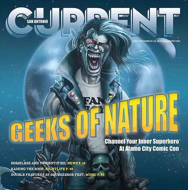 Illustrator Eric Messinger's take on DC Comic's character, Lobo. - SAN ANTONIO CURRENT