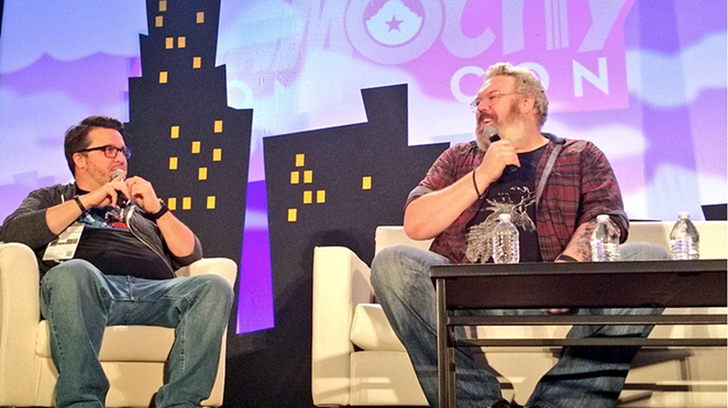 Game of Thrones actor Kristin Nairn during his Friday panel at Alamo City Comic Con. - COURTESY OF ALAMO CITY COMIC CON