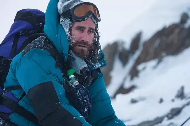 Jake Gyllenhaal as mountain guide Scott Fisher. - COURTESY