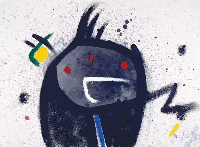 Joan Miró, Head, Bird, 1977 - COURTESY OF MUSEO NACIONAL CENTRO DE ARTE REINA SOFÍA