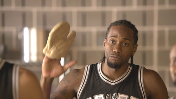 The 2015 Spurs H-E-B commercials will premiere Wednesday night. - SAN ANTONIO SPURS/TWITTER