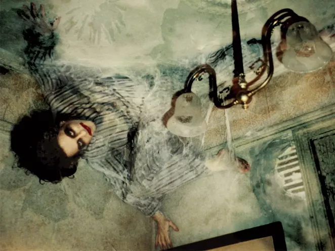 Robert Smith in the 'lullaby' video - YOUTUBE.COM