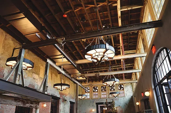 The building's rich history is the design inspiration. - BRYAN RINDFUSS
