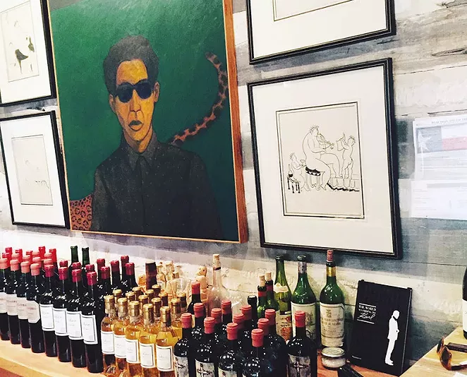 The wines at this boutique joint are worth the drive. - COURTESY