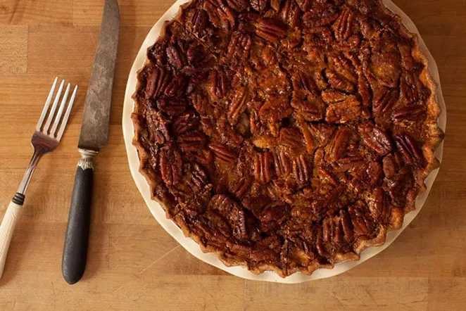 Liberty Bar's pecan pie. - COURTESY