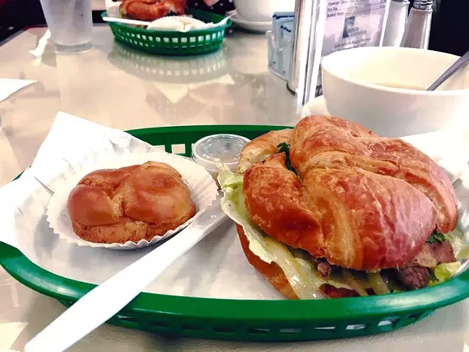 Go for buttery croissants and sandwich combos. - TAYLOR ALLEN