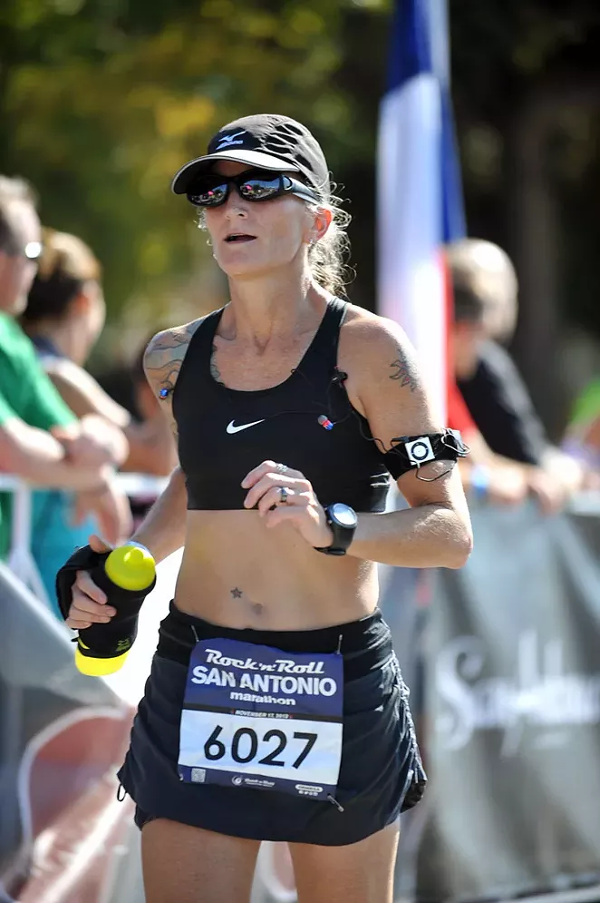 Personal trainer and certified running coach Kimberly Aubuchon had no idea that physical fitness would become any more than a way to lose weight. - COURTESY