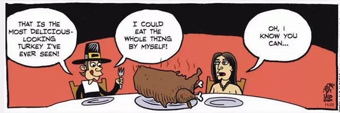 A sample of Alcaraz' painfully funny work - FACEBOOK