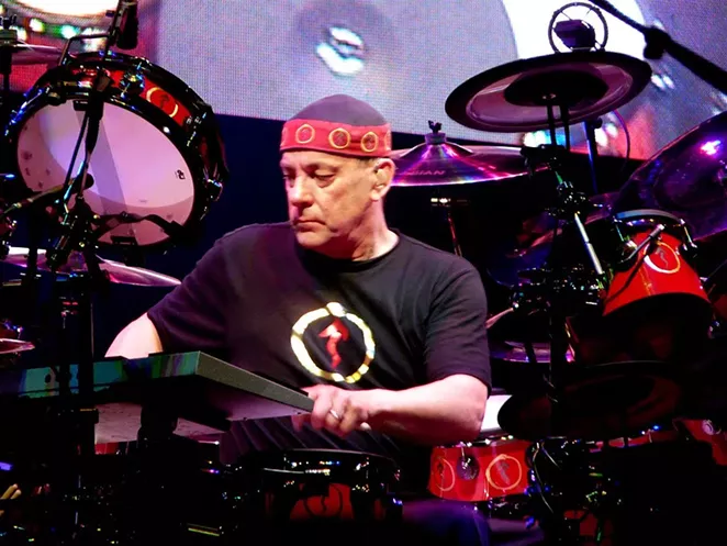 One of the few drummers in the world that can own a 40-piece kit and not be totally lambasted as a complete, useless nerd. - WIKIPEDIA