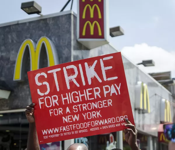 Demands for a living wage was the subjects of protests around the country. - WIKIMEDIA COMMONS