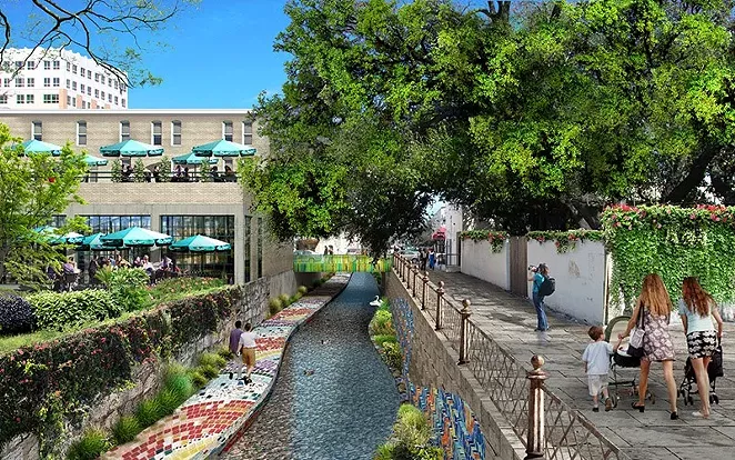 San Pedro Creek is still full speed ahead, though. - COURTESY
