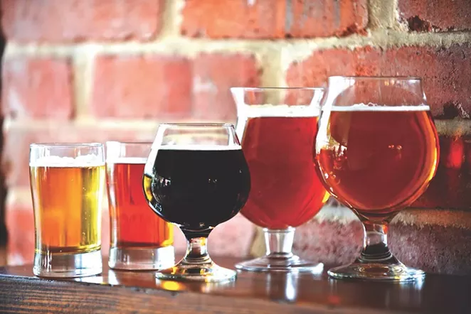 Indulge in a lunchtime beer at the Granary Brew & ‘Cue.